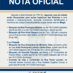 nota oficial