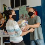 Entrega de Kits alimentação 01 – Lucas Campos