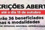 bolsa atleta