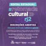 Card Edital Retomada Cultural RJ