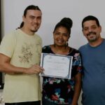 Entrega de certificados do curso de Informática Básica 03 – Gustavo Luzório