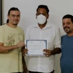 Entrega de certificados do curso de Informática Básica 04 – Gustavo Luzório