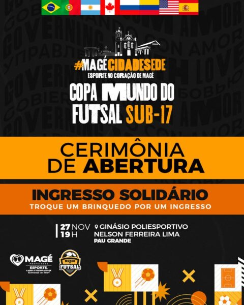 2° Dia de Copa Mundo Do Futsal Sub-17 - Magé RJ 