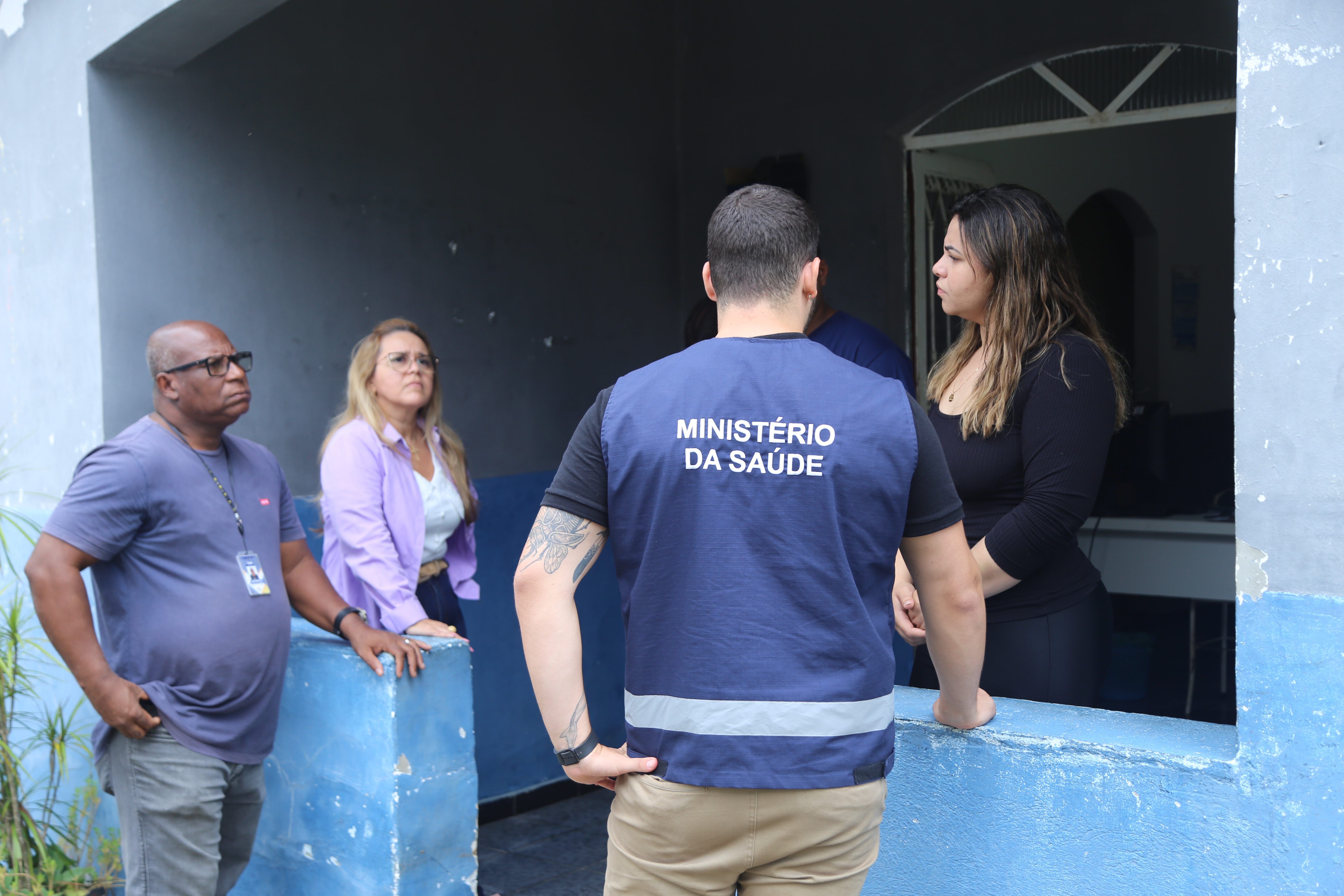 MINISTÉRIO DA SAÚDE VISITA UNIDADES DE MAGÉ PARA AVALIAR SITUAÇÃO PÓS-CHUVAS