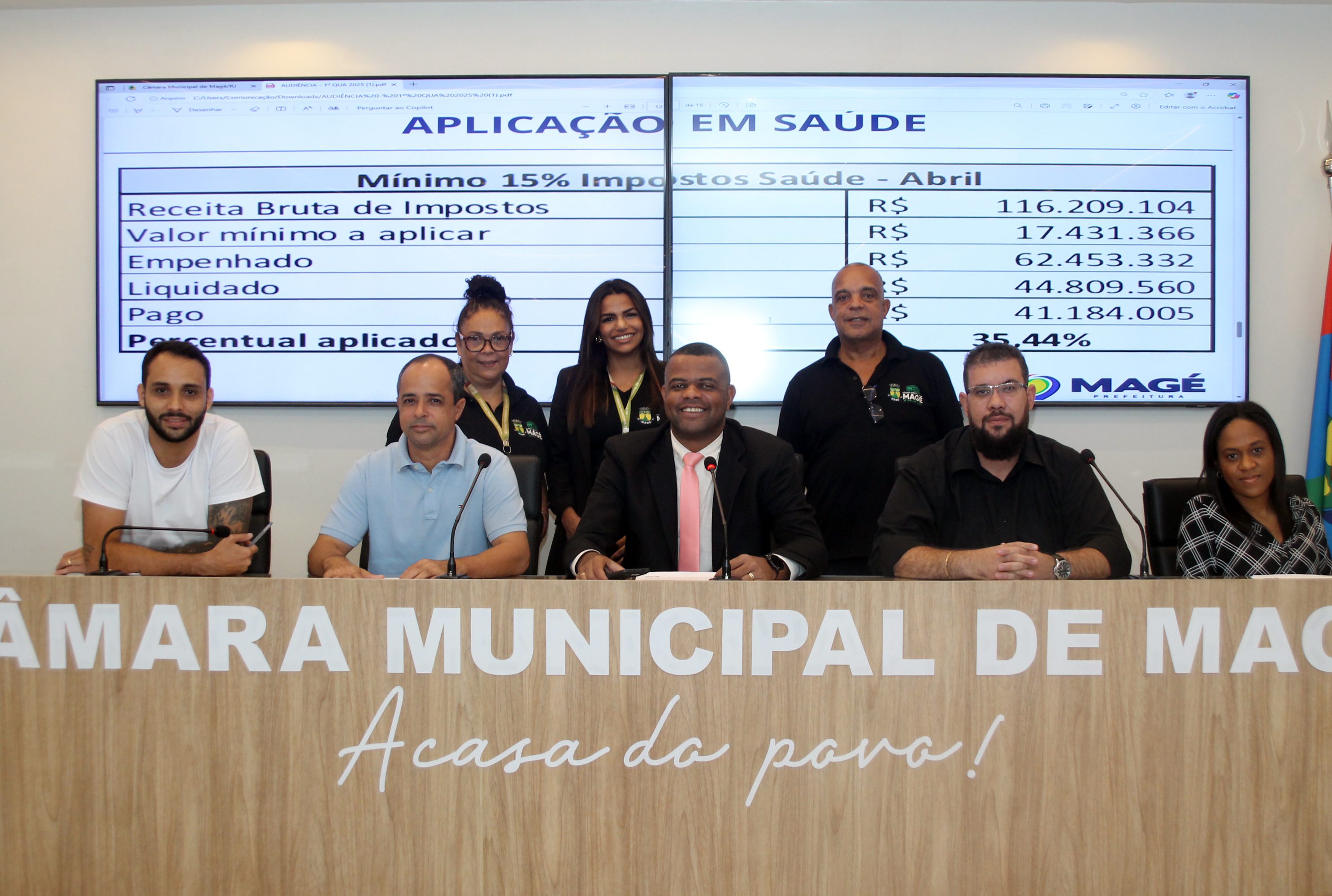 Magé apresenta resultados positivos em Audiência Pública de Avaliação de Metas Fiscais