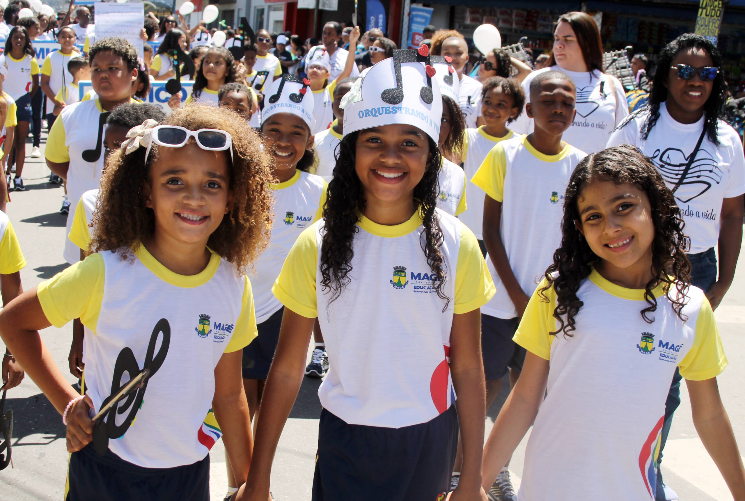 Desfile Cívico de 7 de Setembro celebra a história e a diversidade de Magé
