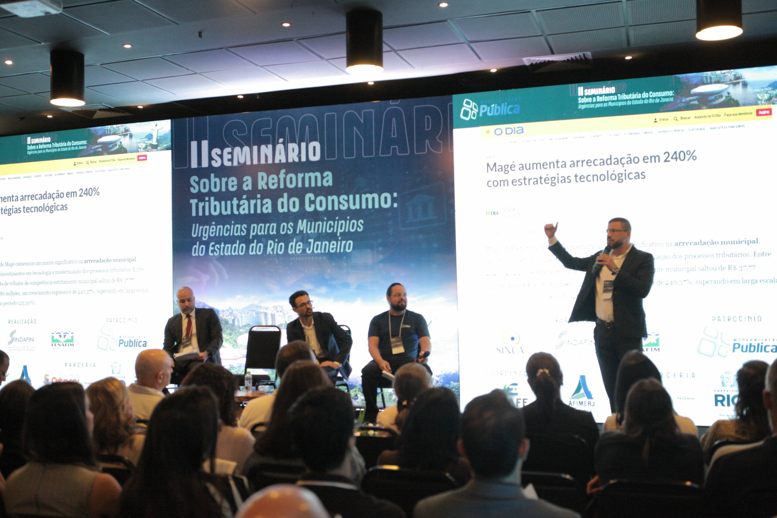 Magé apresenta case de sucesso no II Seminário de Reforma Tributária do Consumo