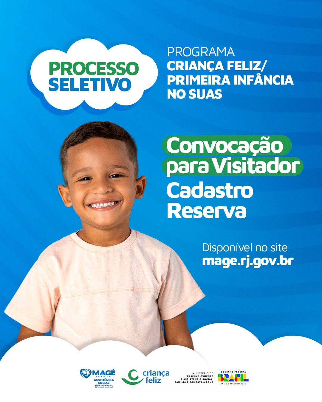 Processo Seletivo Criança Feliz: convocação cadastro reserva