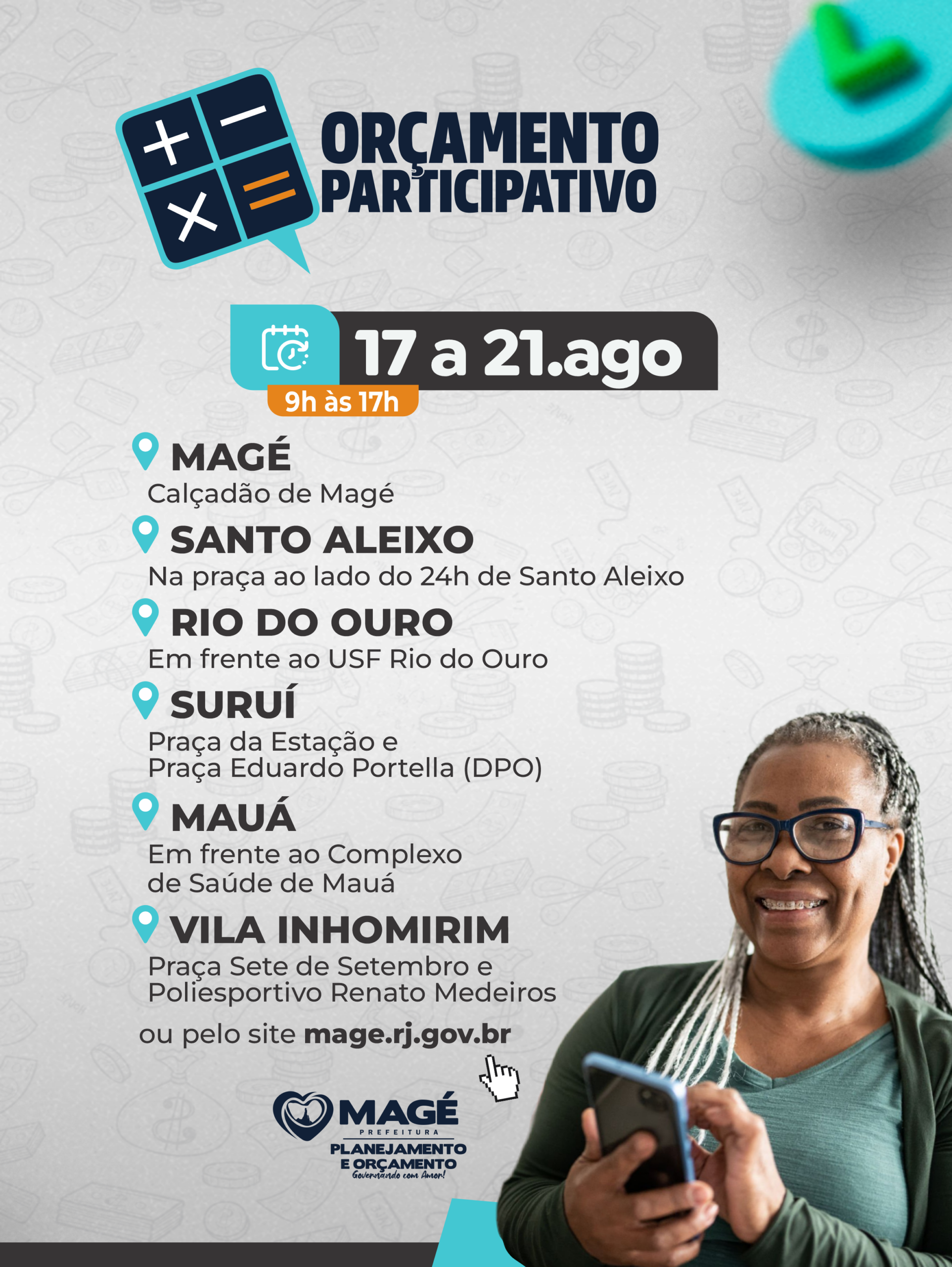 Atenção: começou o Orçamento Participativo 2026 em Magé